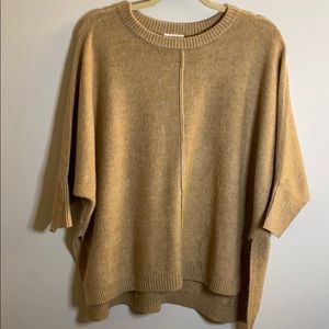 LOFT camel sweater - size S/XS